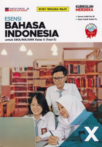 Image of Esensi Bahasa Indonesia X